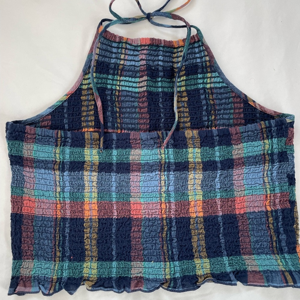 American Eagle Outfitters Multicolor Plaid Tank Top - Picture 3 of 4